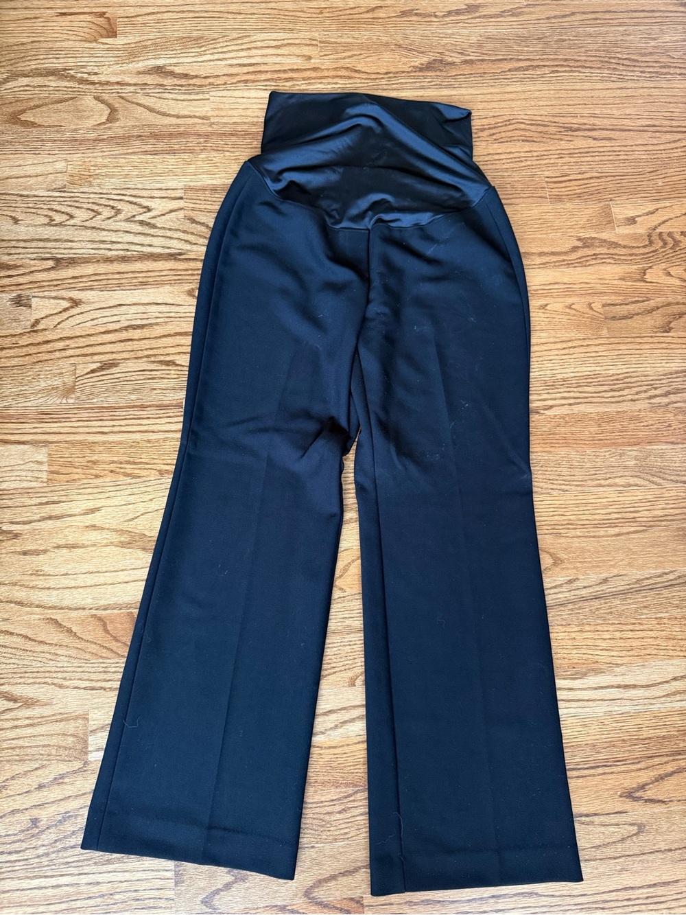 LOFT Maternity Wide Leg Trouser dress pants - size 10 petite